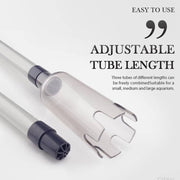 Electric Aquarium Gravel Cleaner with Adapter
