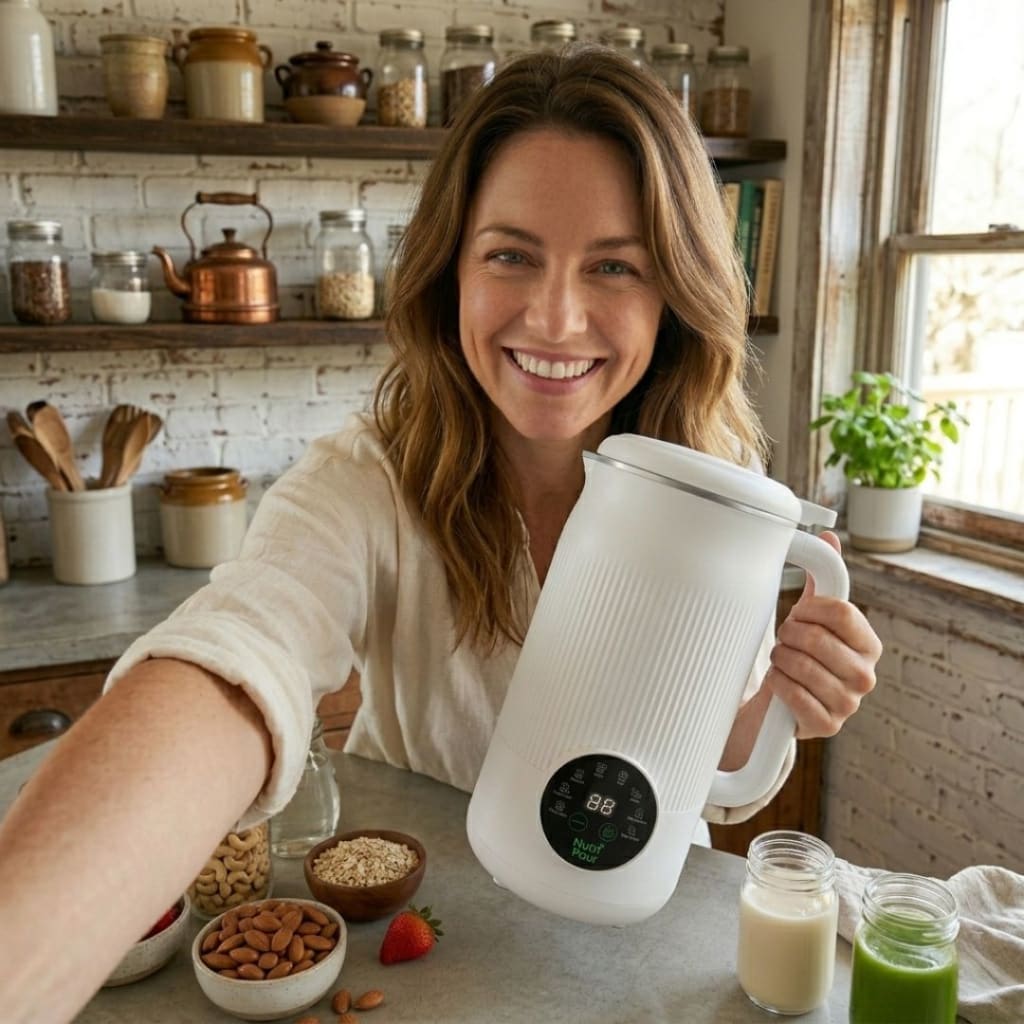 NutriPour - The 8-in-1 Multifunction Nut Milk & Juice Maker