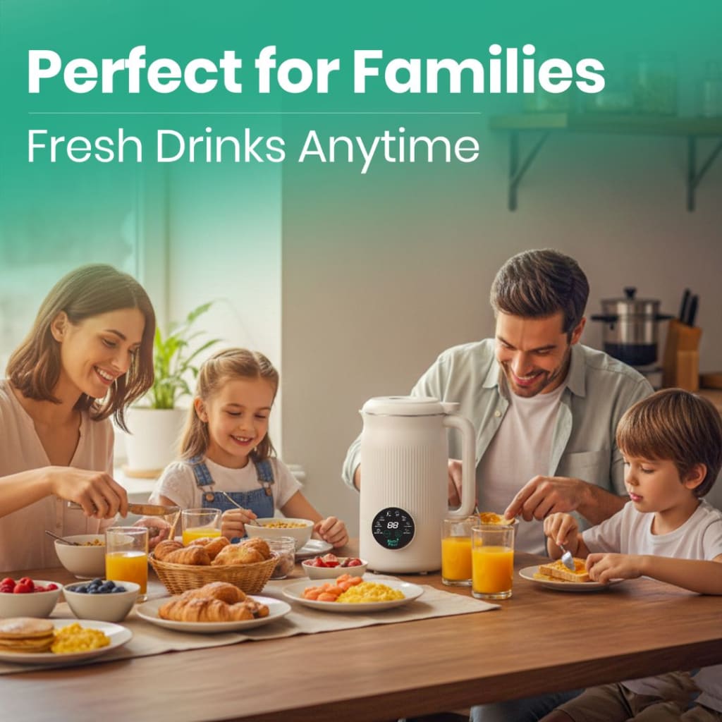 NutriPour - The 8-in-1 Multifunction Nut Milk & Juice Maker