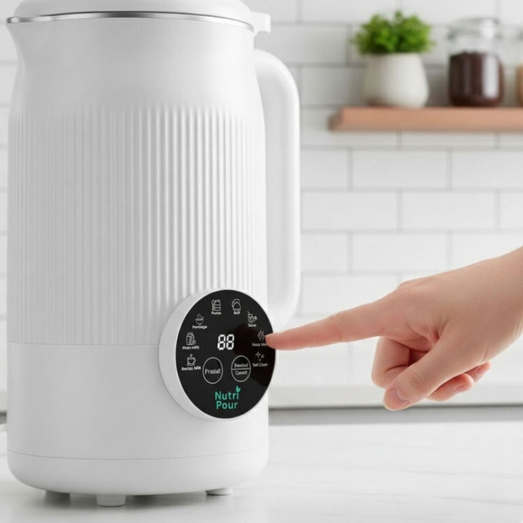 NutriPour - The 8-in-1 Multifunction Nut Milk & Juice Maker
